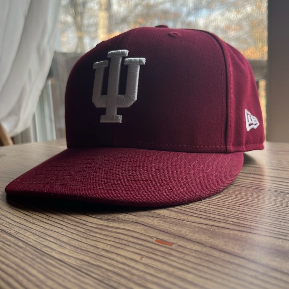 Indiana Hoosiers New Era Fitted Hat 8’